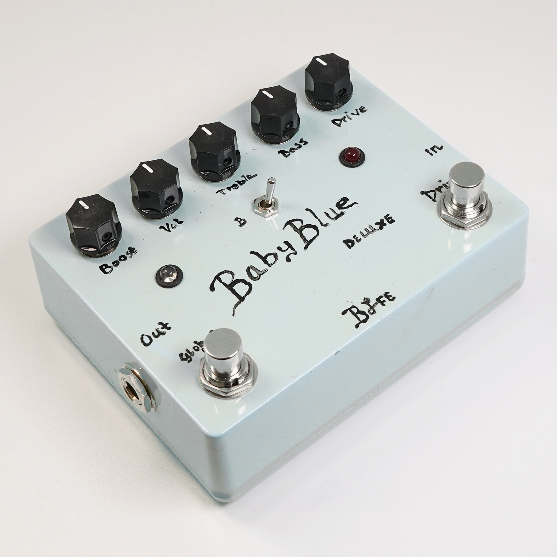 BJFE Baby Blue Deluxe 伝説のオーバードライブ BJFE Baby Blue Overdrive Deluxe with Toggle Switch